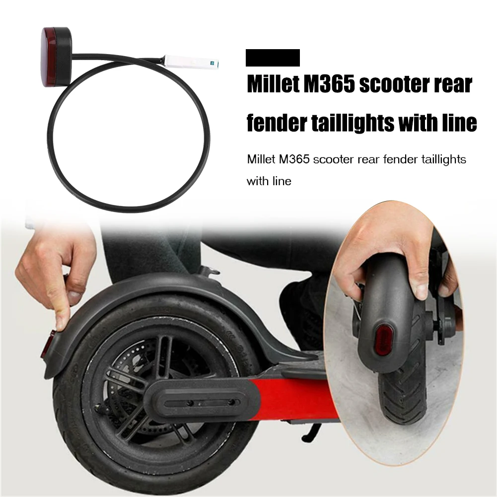 

Электрический скутер замена Велоспорт задний свет с Линия Комплект предупреждающих светодиодных ламп комплектующие для тормозной системы...