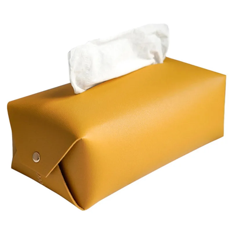

Leather Tissue Box Car Simple Waterproof Toilet Household Carton Decoration Bedroom Kitchen Desktop Storage Box living room
