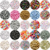 mixed letter acrylic beads round flat digital alphabet star heart spacer beads for jewelry making diy handmade bracelet necklace