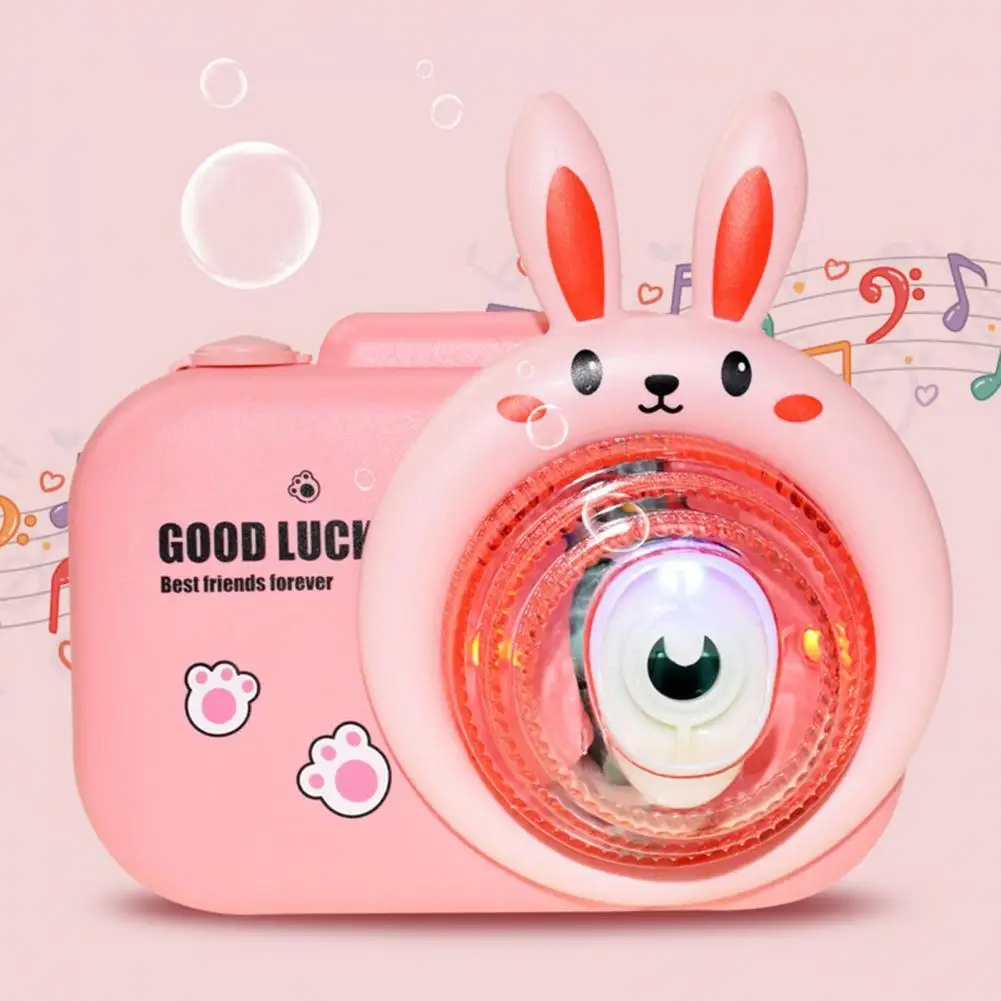 

Chilren Bubble Machine Outdoor Toy For Girls Boys Children Handle Soap Bubble Maker Toy Kids Durable Automatic Bubble Blower