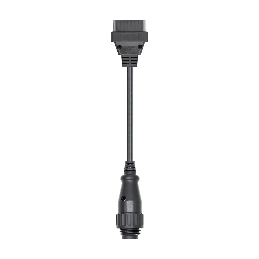 OBD2 кабели для грузовиков Plus 3 в 1 диагностического кабеля GAZ 12pin OBDⅡ 16Pin разъем типа
