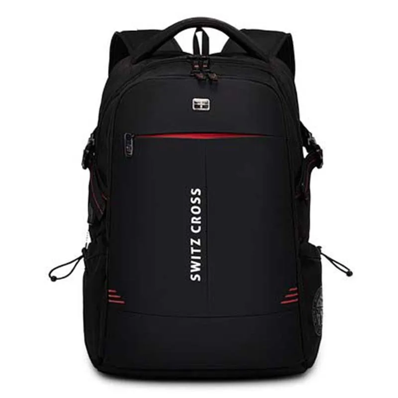 Швейцарский для мужчин Анти кражи рюкзак USB Ежедневники школьные сумки