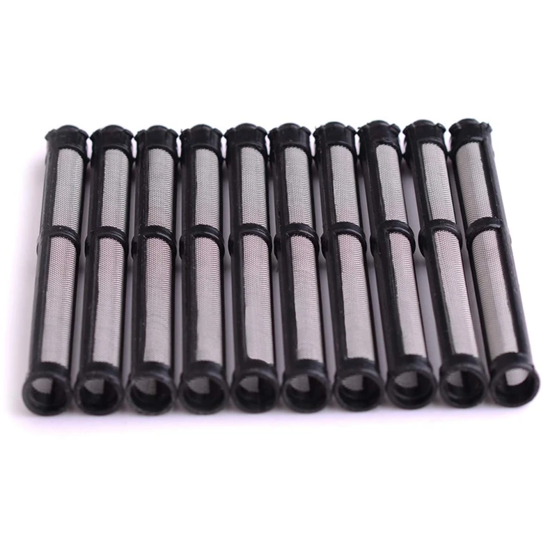 

10Pcs Airless Spray Gu N Filter 4.3 inch 60 Replacement Mesh Filter fors Airless Paint Spray Gu N Power Tools