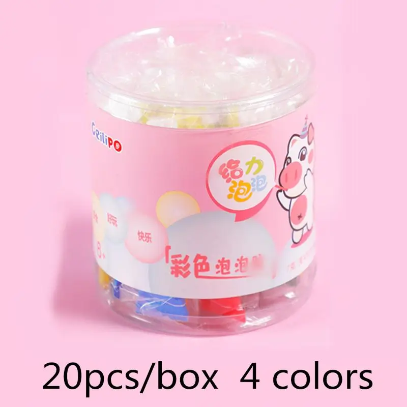 

Safe Magic Bubble Glue Toy Blowing Colorful Bubble Ball Plastic Balloon P31B