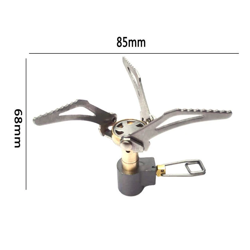 Портативная газовая мини-плита Складная плита для открытого воздуха походов