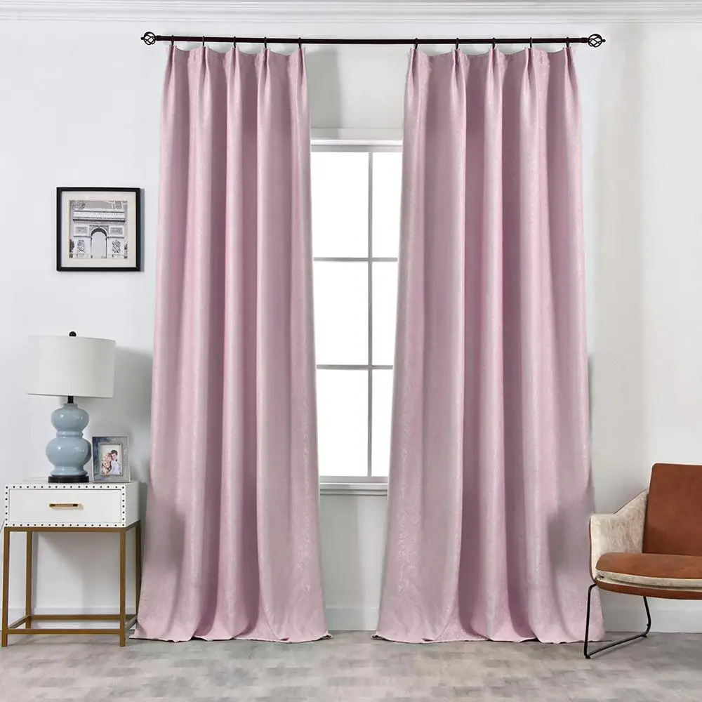 1 шт. Современная занавеска сплошные цветные затемненные занавески на заказ для