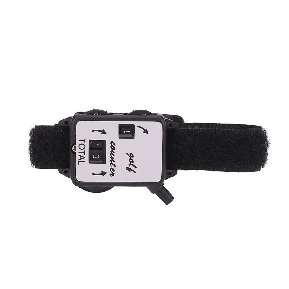 

Golf Club Stroke Counter Score Keeper Watch Shape Plastic Outdoor Sports