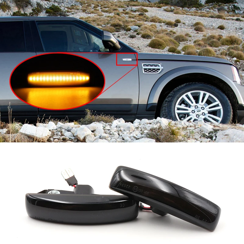Светодиодный габаритный фонарь для Land Rover Sport Discovery LR3 LR4 Freelander LR2 2008|Сигнальная