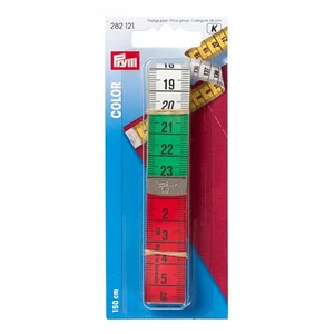 PRYM 282121 Tape measure Color Plus with button 150cm/cm 282690 Tape measure Fixo self-adhesive, cm scale 610941 Tracing wheel