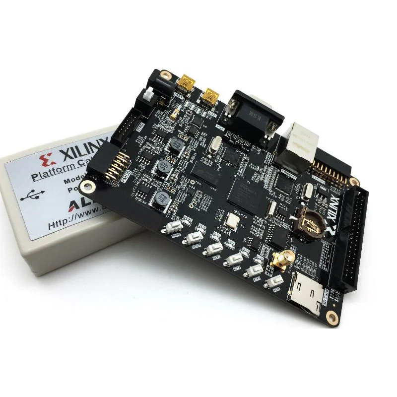 

Макетная плата XILINX FPGA Spartan-6 XC6SLX16, 1Gbit DDR3 + VGA + USB2.0 + Gigabit Ethernet + Uart + SD карта AX516