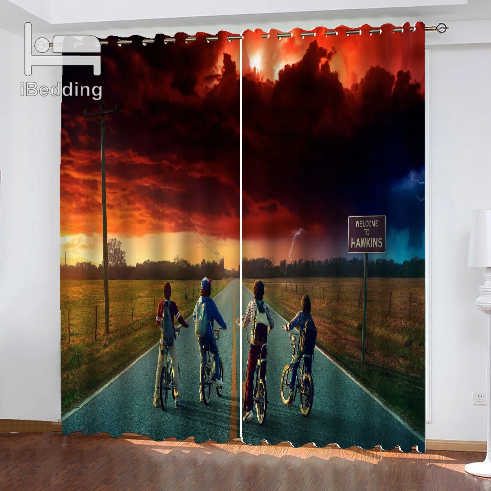 1 комплект водонепроницаемые занавески из полиэстера для гостиной|Занавески| |