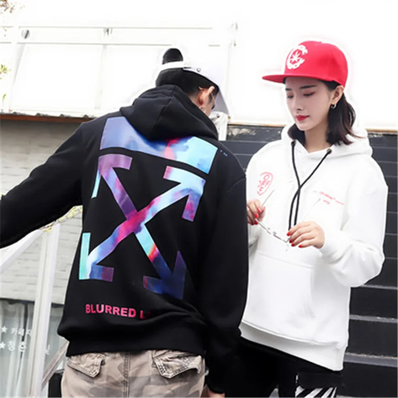 

New men's jacket thin sunscreen sportswear for outdoor cycling wear ow Gradient print high quality men's arrow jacket