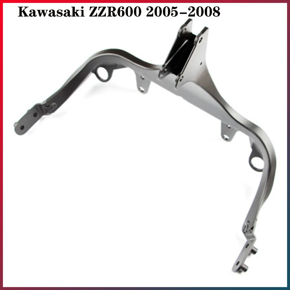 

For Kawasaki 05-08 ZZR600 ZZR 600 Upper Fairing Stay Front headlight Bracket Motorcycle Parts 2005 2006 2007 2008