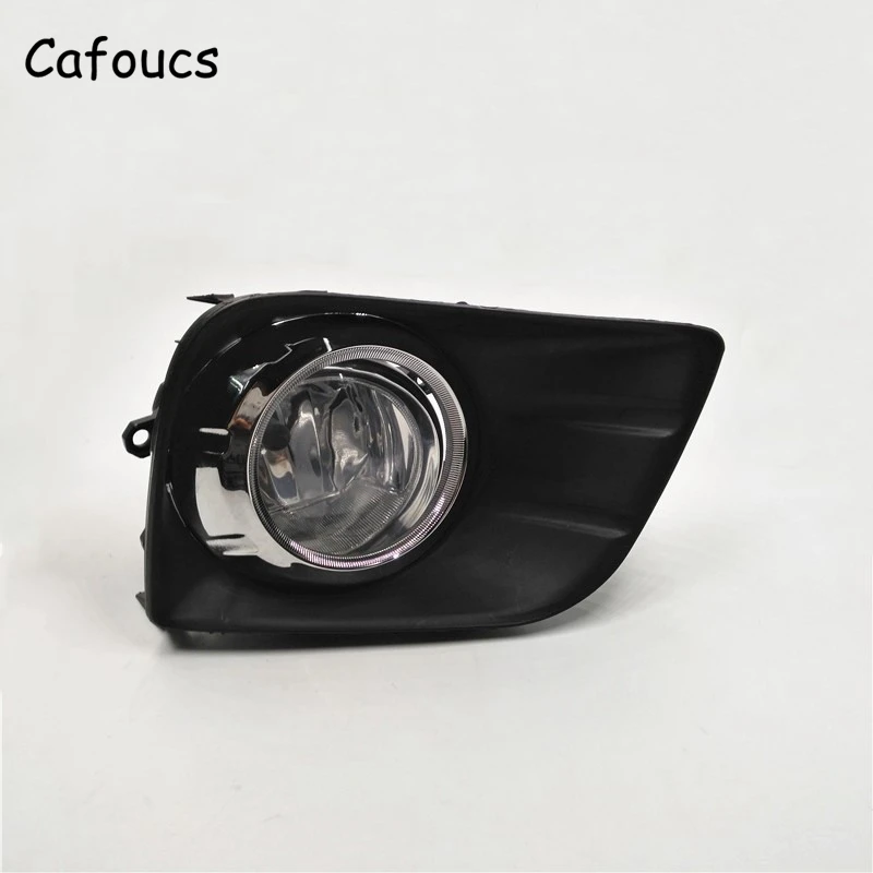 Автомобильные передние противотуманные фары Cafoucs для Toyota Land Cruiser Prado FJ150 2010 2014 и