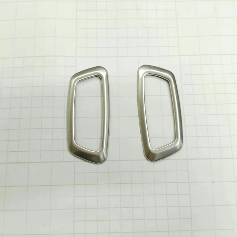 

For Mercedes Benz GLC 2016 2017 2018 Stainless steel Styling Accessories Car Trunk Backup Box Reading Lampshade Cover Trim 2pcs