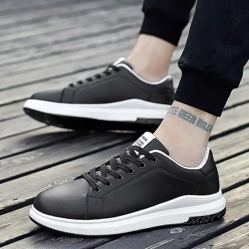 

Мужская Спортивная обувь для пожилых, кожаная некожаная обувь с воздушной подушкой, мужская обувь, кроссовки, тренировочная мужская обувь, ...