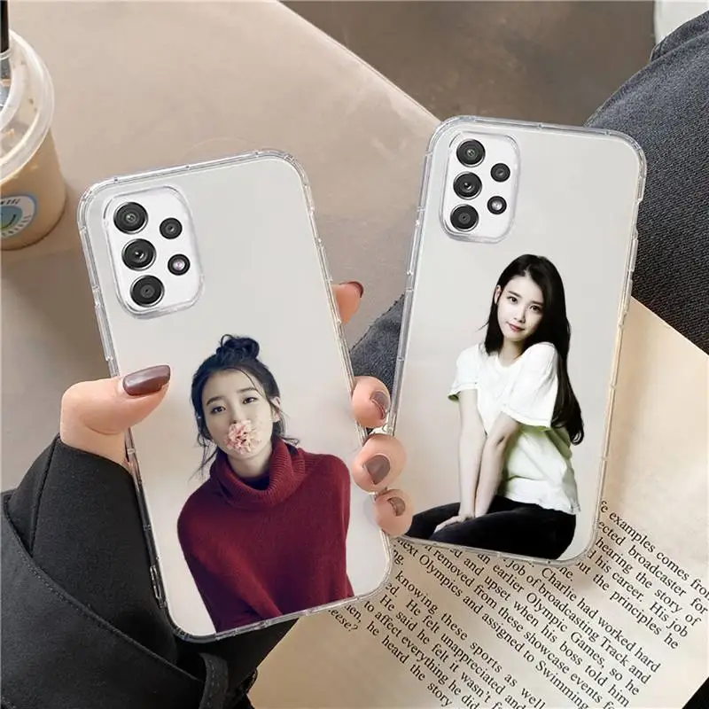 

IU Phone Case Transparent For Huawei P20 P30 P40 honor mate 8X 9X 10i Pro Lite