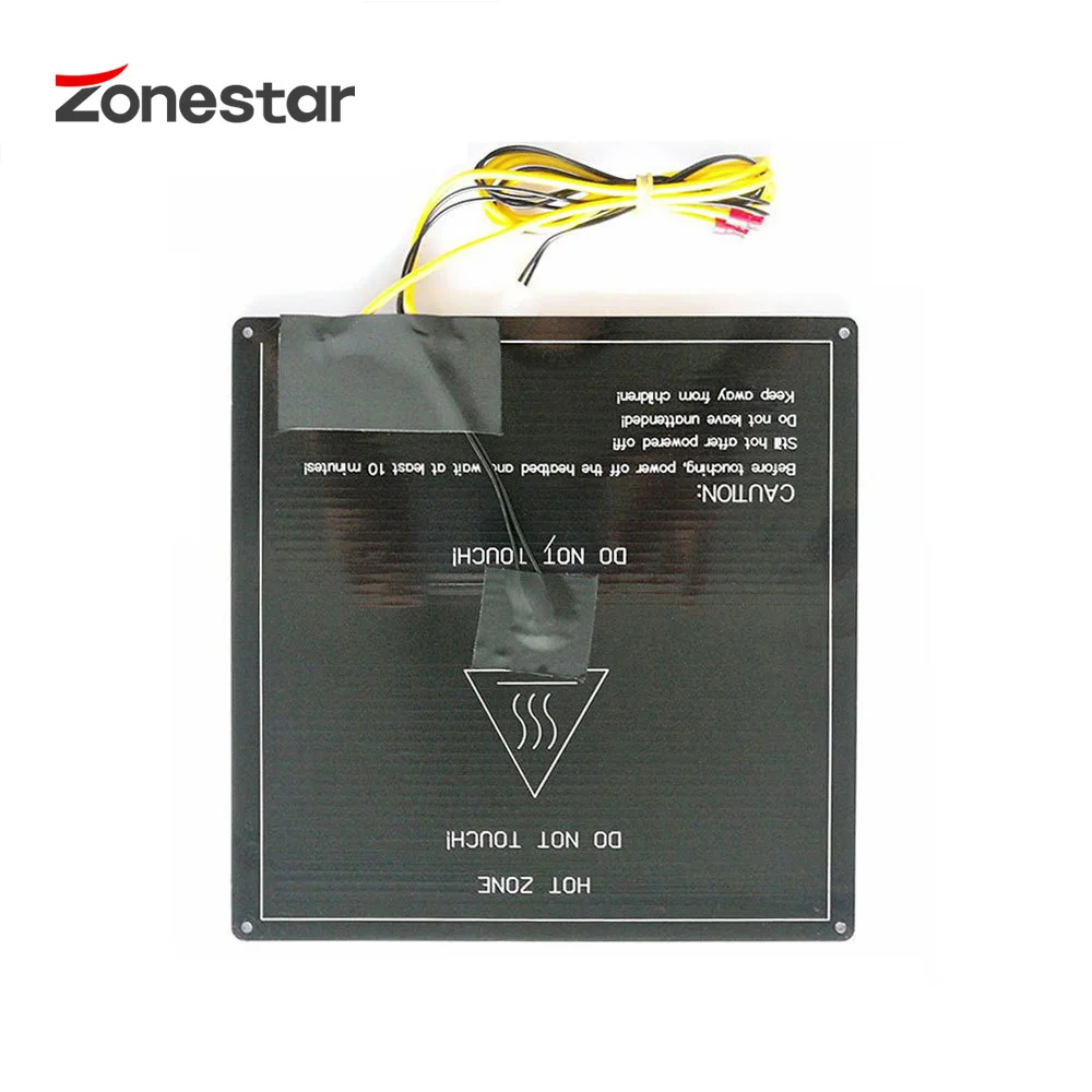 220x220 мм Тепловая алюминиевая основа печатная платформа MK3 12V 3D принтер толщина