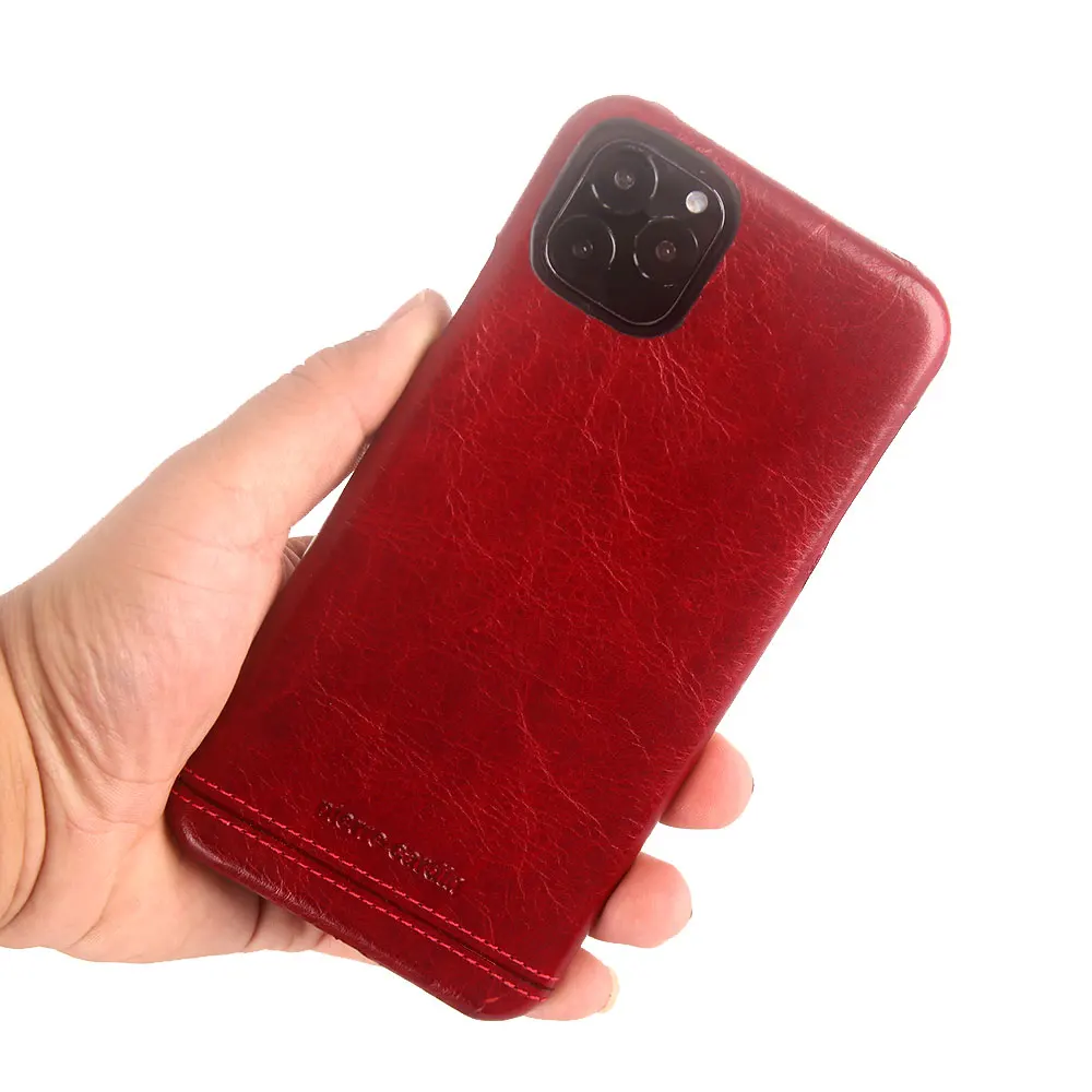 Для Apple iPhone 11 Pro Max чехол для телефона Пьер кардин роскошный противоударный чехол из натуральной кожи для iPhone 11 Pro 11 жесткий чехол