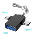 Переходник usb-cMicro USB, OTG, разветвитель, преобразователи, аксессуары для Xiaomi, Huawei TXTB1 мобильный телефон