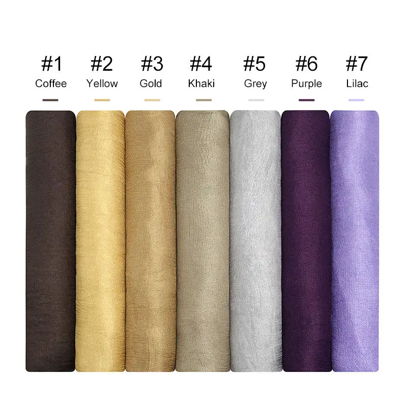 Лидер продаж роскошный женский простой Шиммер шарф/шарфы модные шелковые уютные