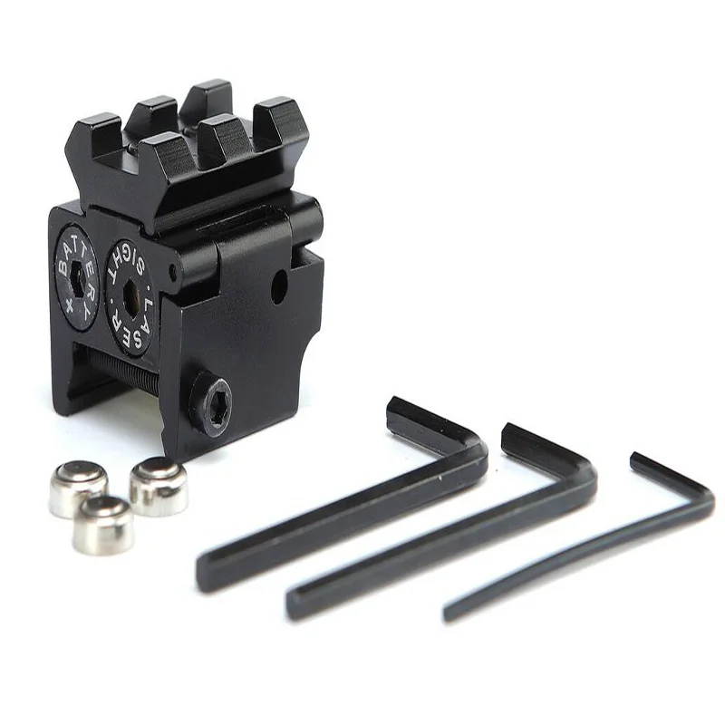 Тактический Мини Регулируемый компактный Красный точечный лазерный прицел