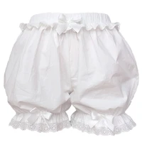 summer girls shorts white pumpkin panties with lolita dress kids girl solid legging children safety pants for 6 7 8 9 10 yrs gir