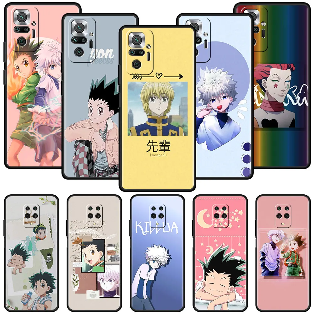 

Hunter X Hunter Case for Xiaomi Poco X3 NFC M3 Pocophone F1 F3 GT Redmi K40 Pro For Mi 10T Pro Soft Phone Cover