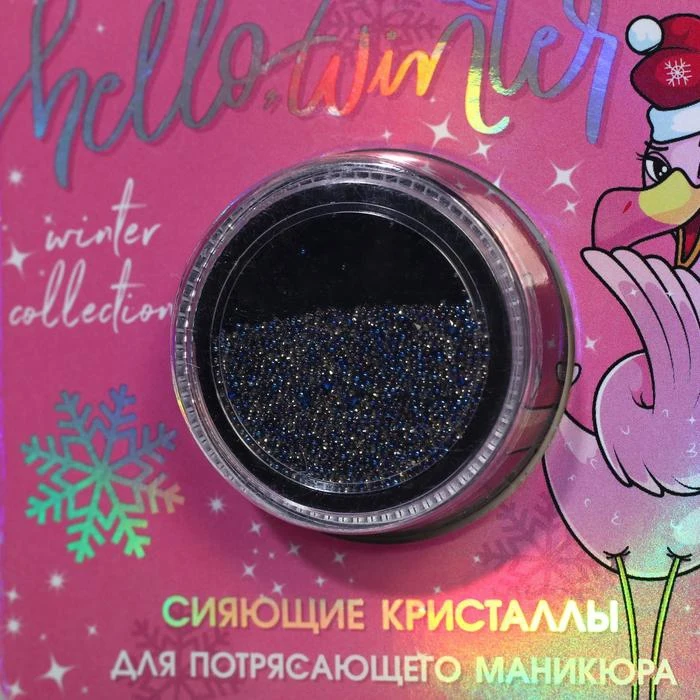 Волшебные кристаллы для декора ногтей Hello winter! | Красота и здоровье