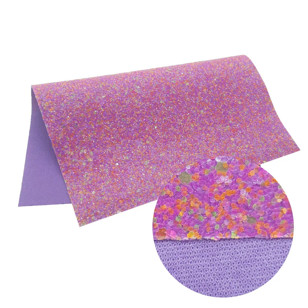 multicolor 2 22*30 см блестящие туфли-лодочки на устойчивом Ткань Неоновый золото A4 Искусственная кожа листы Sequin синтетические Hairbow ткань, аксессуары для DIY синтетическая кожа - Цвет: multicolor 2