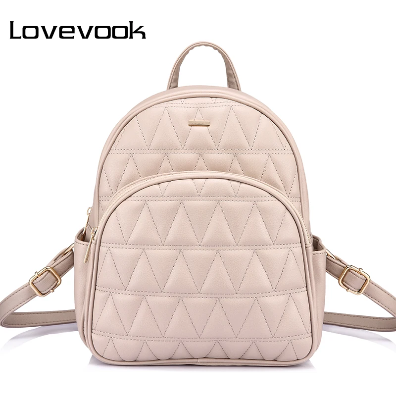 Женский маленький рюкзак LOVEVOOK школьный портфель для девочек подростков модный