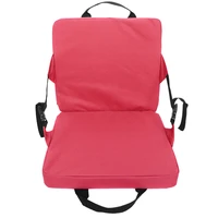 portable camping cushion chair folding recliner lightweight backrest seat outdoor asd88