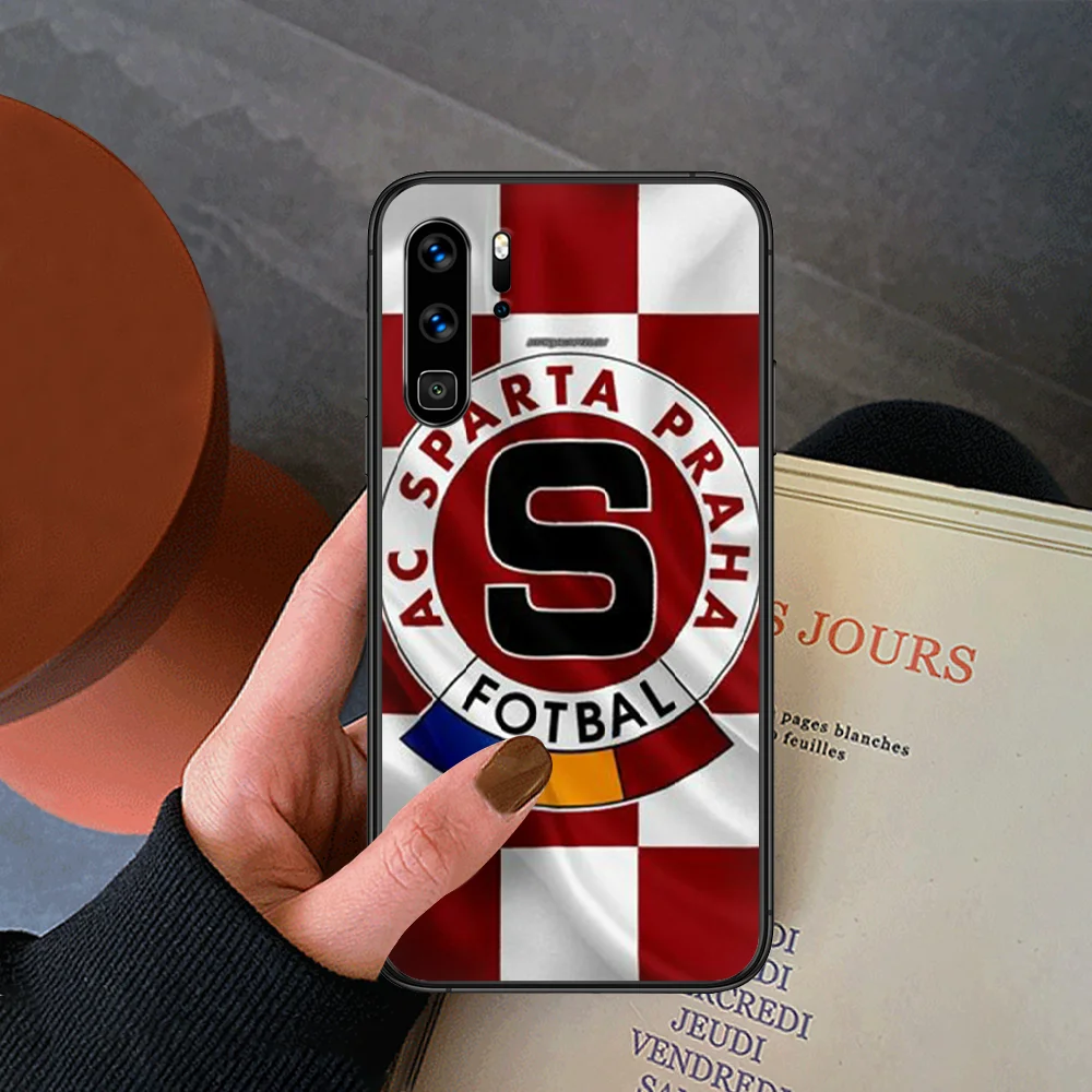 

SPARTA PRAHA Football Phone Case For Huawei P Mate Smart 10 20 30 40 Lite Z 2019 Pro black Funda 3D Prime Trend Waterproof