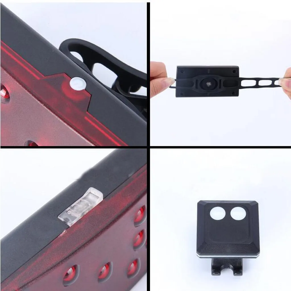 

2020 Turn Signal For Mountain Bicycle New Intelligent Remote Control Tail Bicycle Light Bike Accessories