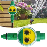 programmable garden watering timer lcd display automatic irrigation controller intelligence valve for home garden farmland