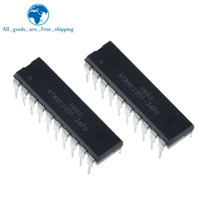 AT89C2051-24PU AT89C2051 DIP-20 импортные новые предметы интерьера