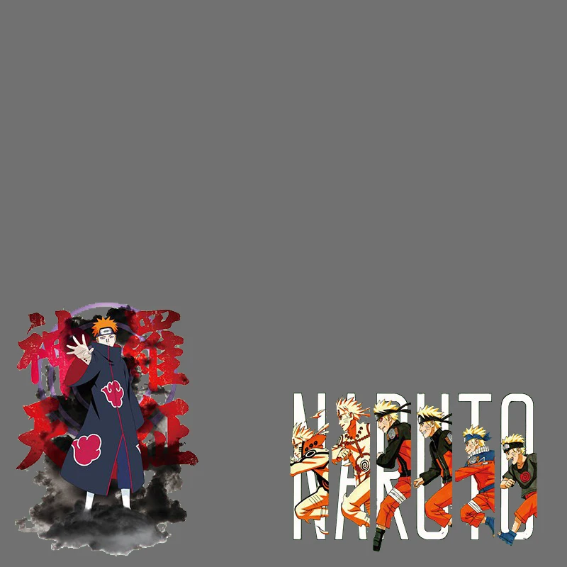 Нашивки с рисунком аниме термопресс наклейки на одежду термоклейкие нашивки