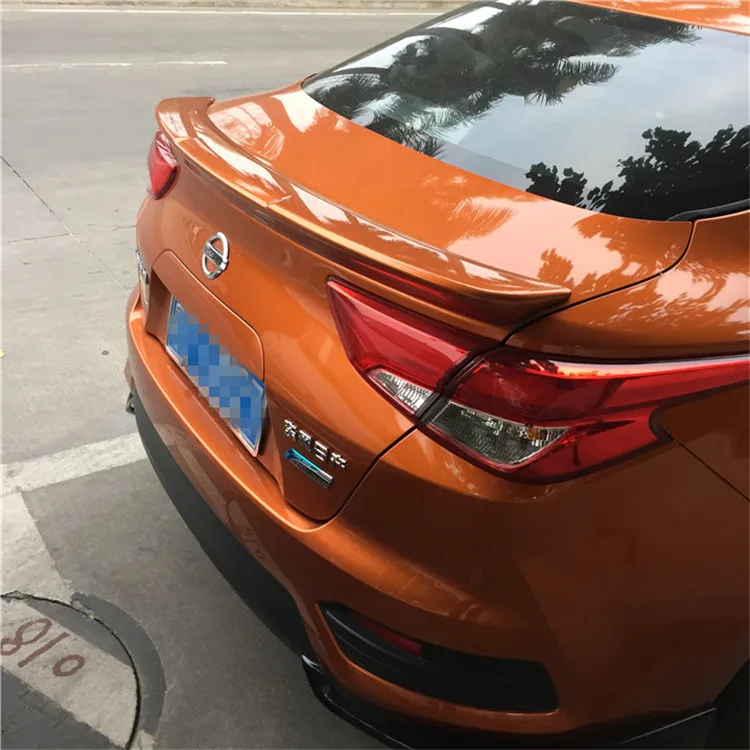 For NISSAN Bluebird Spoiler 2016-2018 spoiler High Quality ABS Material Car Rear Wing Primer Color | Автомобили и мотоциклы