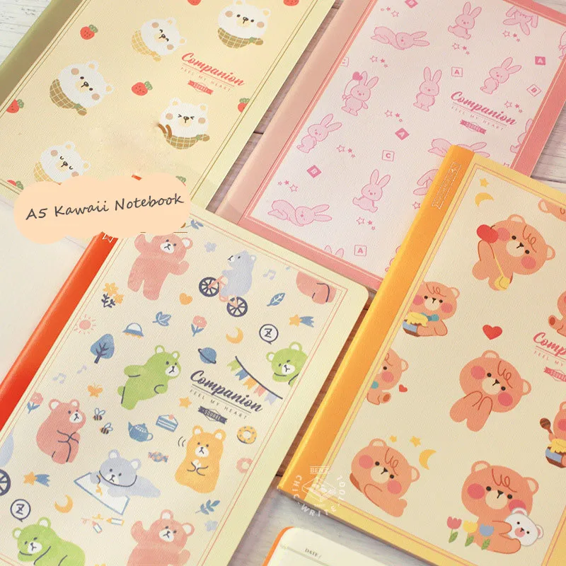 

Планировщик-блокнот Kawaii Cute 2022 Еженедельный список винтажный журнал скетчбуки школьные принадлежности органайзер для студентов офиса