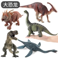 hot selling jurassic large size soft silcone dinosaur replica t rex brachiosaurus model simulated dinosaur models toy
