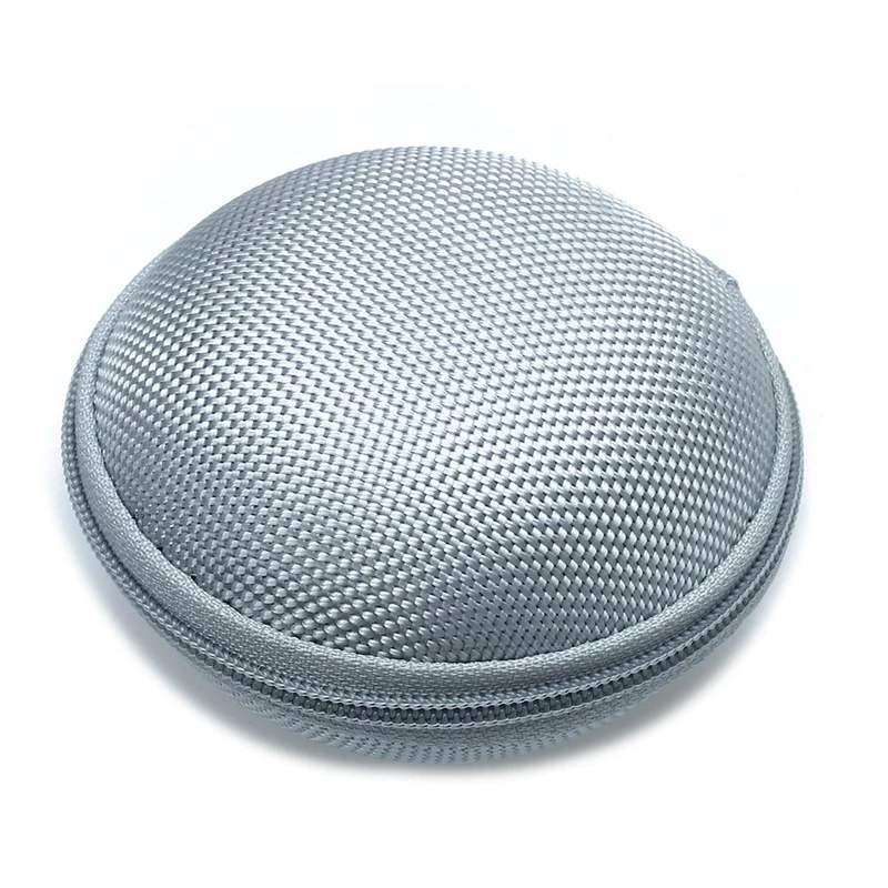 Мини сумка кошелек для наушников из парусины серого цвета|Ключницы| |