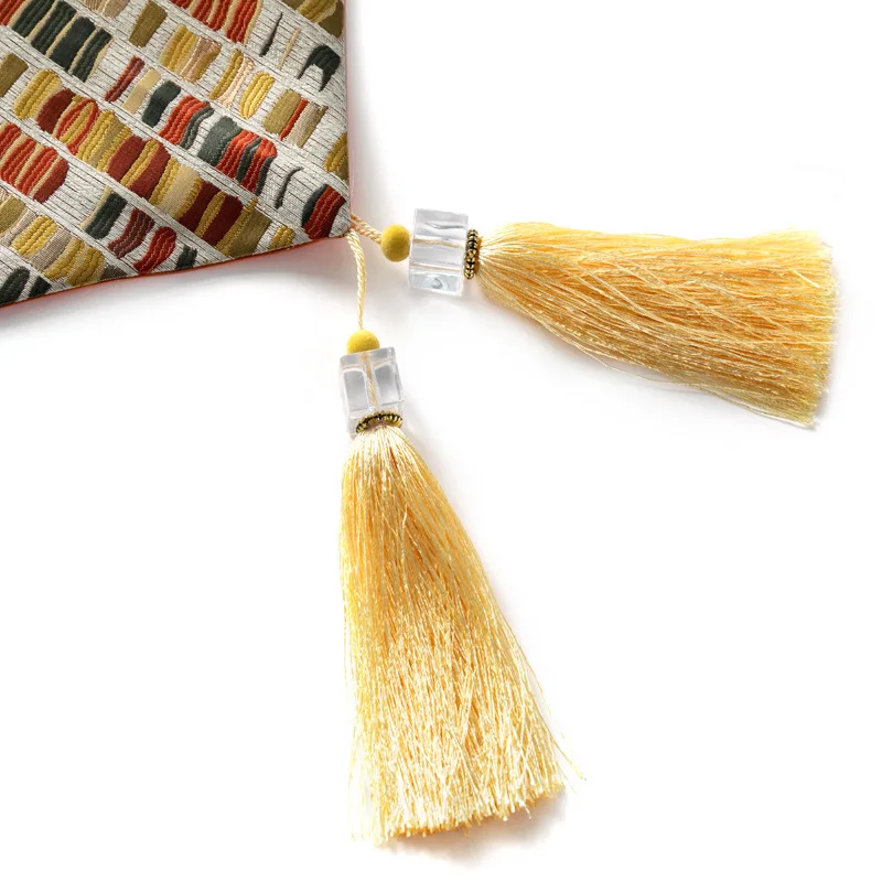 Цветные жаккардовые абстрактный текстурный Китайский стильный журнальный