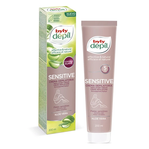 Крем для удаления волос на теле DEPIL SENSITIVE Byly (200 мл)|Бритва| |