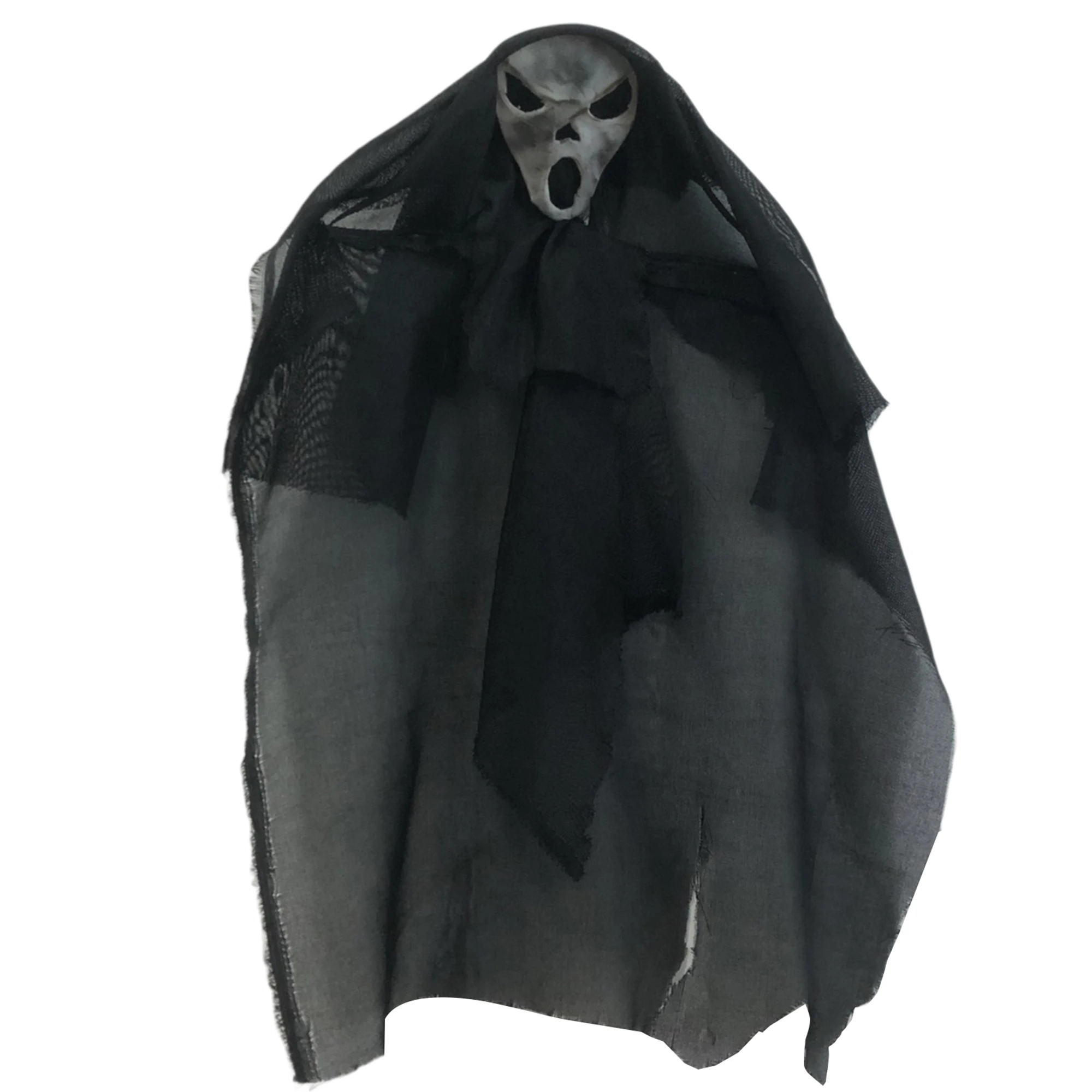 

Хэллоуин Скелет Призрак со светящимися глазами подвеска страшное украшение для дома и улицы интересный красивый