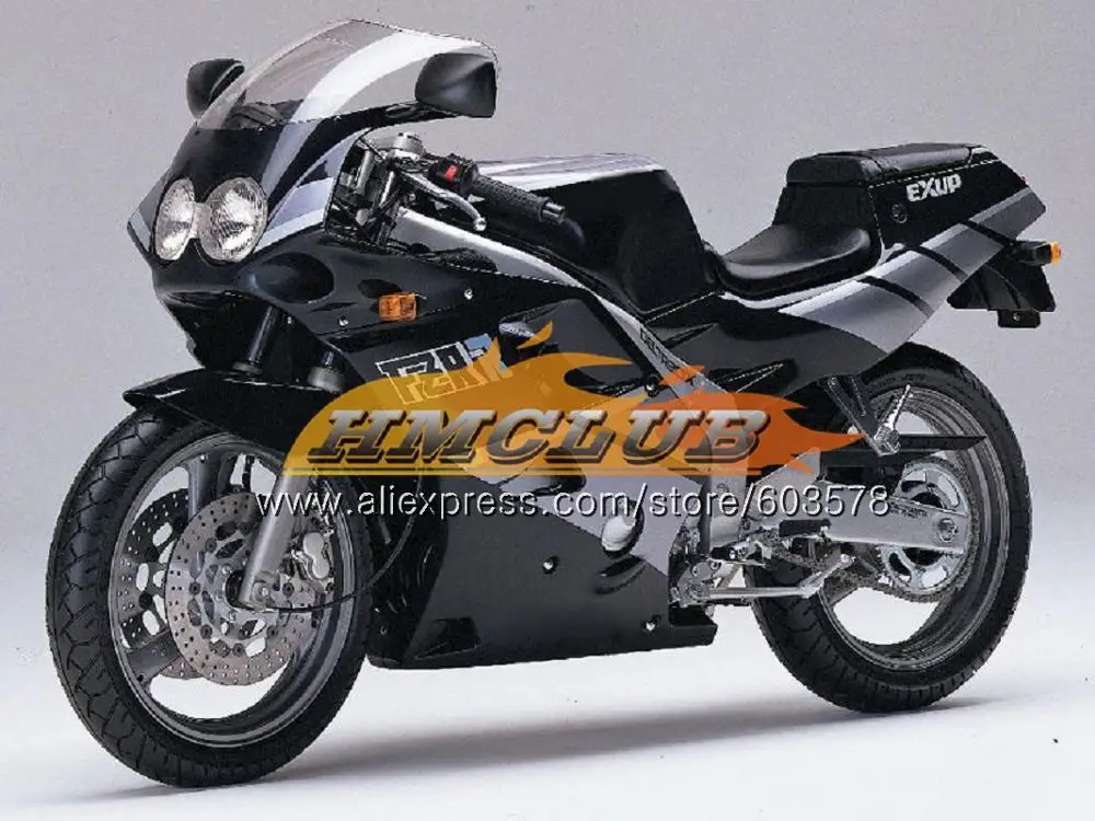 No. 5 Gloss black Корпус для YAMAHA FZR250R FZRR FZR 250 250R 1986 1987 1988 1989 124CL. 21 красный, белый FZR250RR FZR-250 FZR250 86 87 88 89 обтекатель - Цвет: No. 5 Gloss black