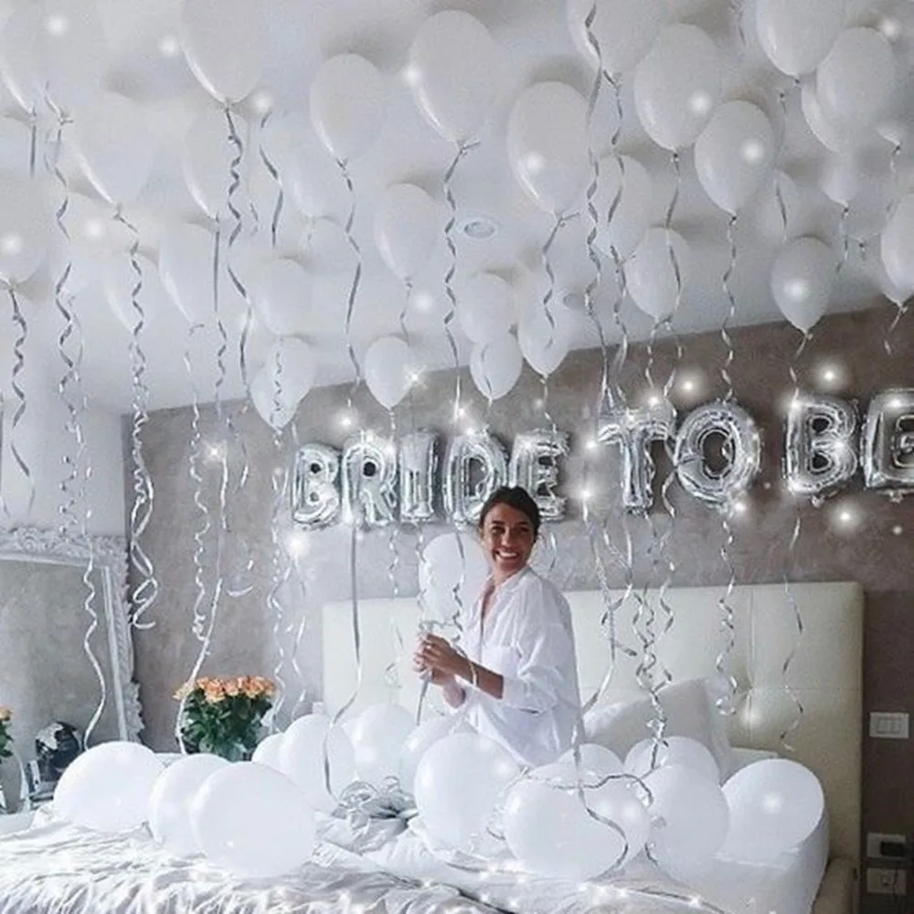 16inch Rose Gold Bride Ballons To Be Foil Letter Balloons Wedding Bachelorette Party Decorations Hen Accessories Supplies | Дом и сад