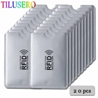 Чехол-кошелек для банковских карт, с Rfid-блокировкой, держатель для карт дюйма, из алюминия держатель для карт, 6*9,3 см