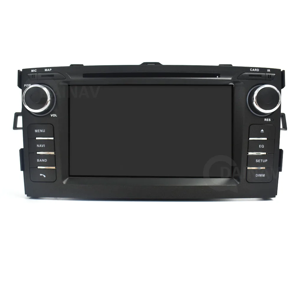 2din Android 10 0 автомобильный Радио мультимедийный плеер для TOYOTA AURIS 2008-2011 аудио DVD