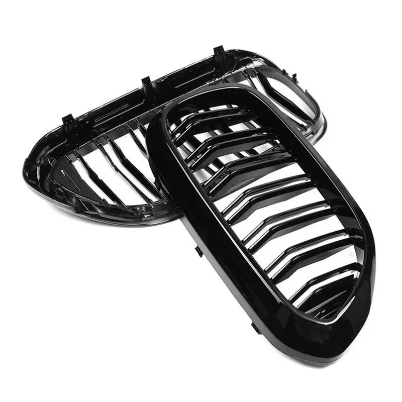 Решетка черная в виде радиатора для спортивных гонок передний бампер