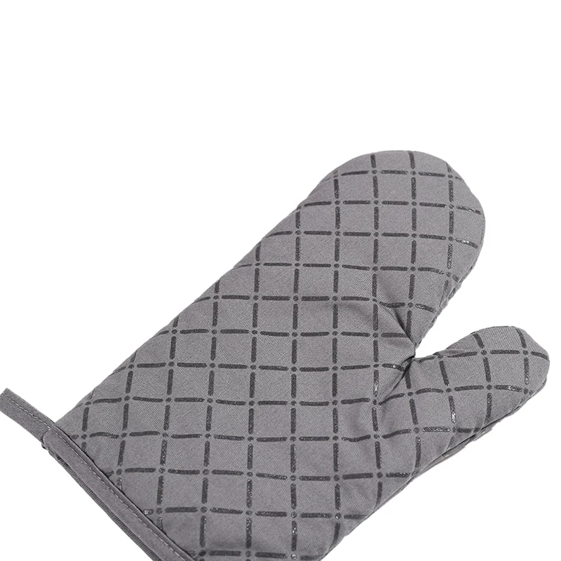 

Kitchen Microwave Oven Silicone Insulation Gloves Heat-Resistant Oven Gloves Elastic WaterProof Silicone Gloves